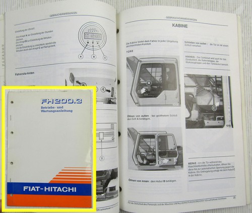 Fiat hitachi fh200 bagger - fh200.3,