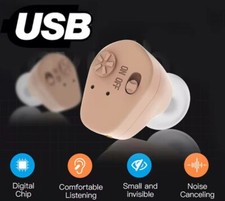 Rechargeable Hearing Aid With