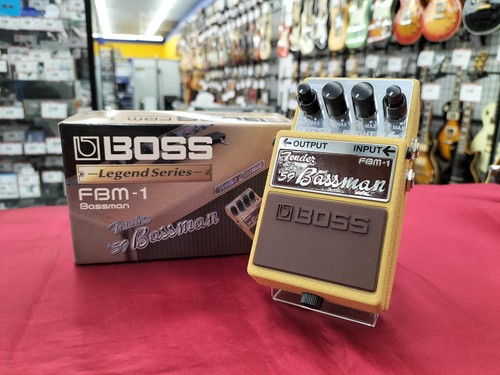 Pedale overdrive boss - pedale, fbm-1
