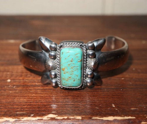 Bracciale turchese argento