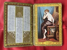 ?Bel Calendarietto Presumo simile “del Barbiere” del 1935 la Donna nell’Arte