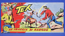 TEX STRISCIA Serie SMERALDO n. 7  originale Audace 1955 BIANCHISSIMA EDICOLA !!