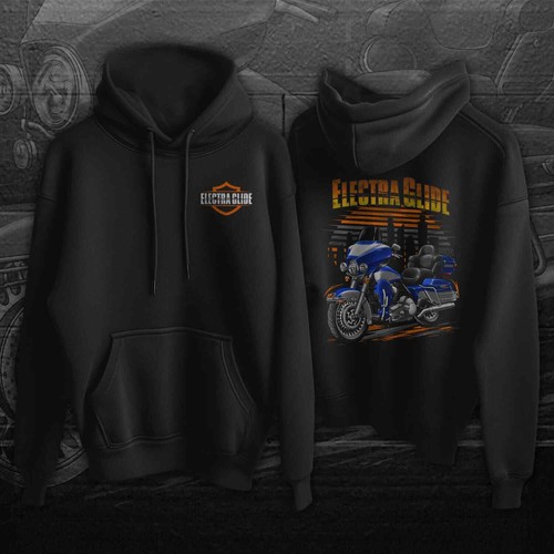 Felpa con cappuccio moto