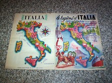 ALBUM LE REGIONI D'ITALIA BEA 1954 COMPLETO BELLISSIMO NO PANINI EDIS FERRERO 