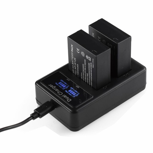 Caricabatteria batteria - +2x,