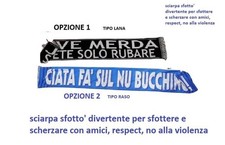 Sciarpa sfotto squadre calcio - sfotto,