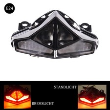 Fanale posteriore a led nero