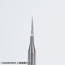 MAD Madworks PTA-01 Taglierina triangolare in acciaio al tungsteno per kit modellismo in plastica