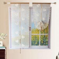 FYJS Tende da cucina ricamate