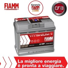 BATTERIA AUTO FIAMM TITANIUM L260P 60Ah BMW SERIE 1 E81