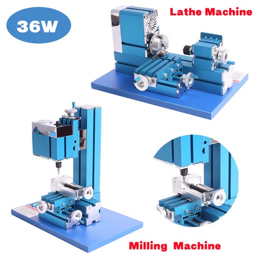 Mini tornio metallo fresatrice - tornio,