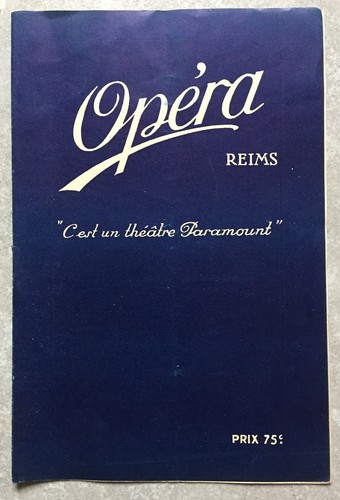 Programma cinema opera reims - opera,