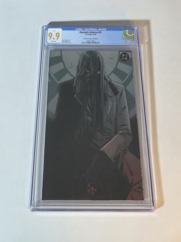 Absolute batman cgc 9 - batman, 9.9