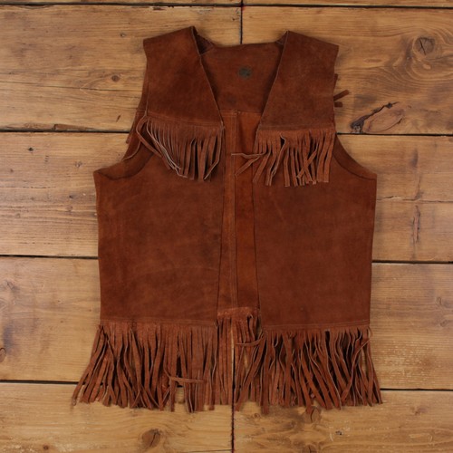 Gilet vintage frange donna - gilet, l