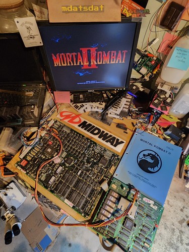 Mortal kombat pcb jamma - kombat,