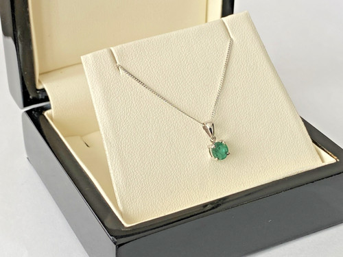 Collana oro smeraldo - collana,