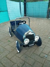Auto a pedali vintage 1939 blu