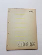 Benelli 50 Cross 1974 catalogo ricambi originale spare parts list