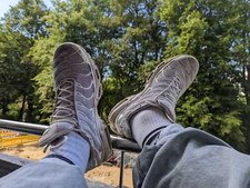 Nike TN 46 bianche usate ma