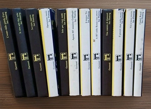 Lotto libri james bond 007 - 12,