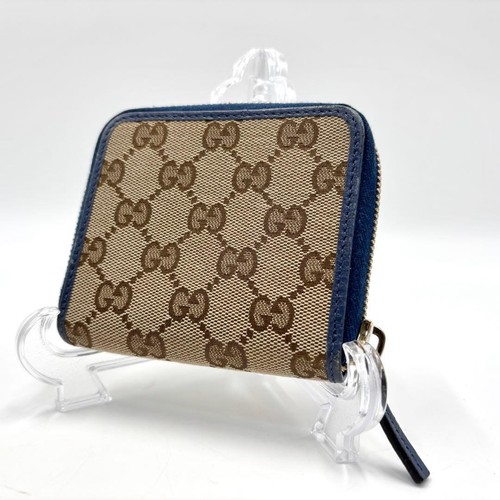 Gucci canvas compact wallet - gucci, gg