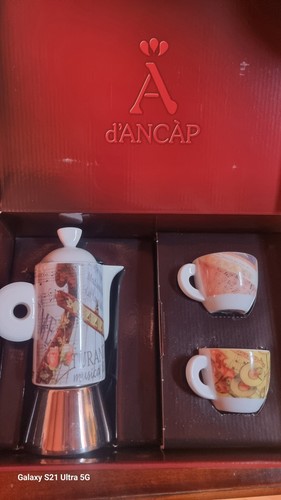 Set caffe porcellana ancap - porcellana, d'ancap