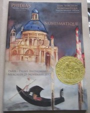 § Catalogo d'asta numismatica Vinchon  29/12/2017 antiche e vari Stati