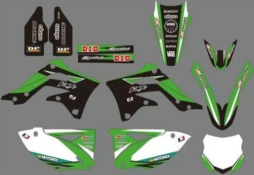 Kit adesivi grafiche kawasaki - adesivi,
