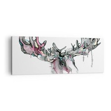 Quadro su Tela 140x50cm Moose