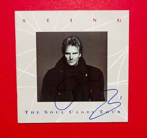Sting programma tour firmato - sting,