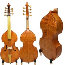 Stile barocco canzone professionale maestro 7 corde 27" basso viola da gamba #15996