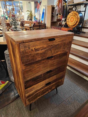 Cassettiera old teak - old,