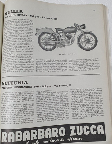 Moto muller nettunia busi - moto,