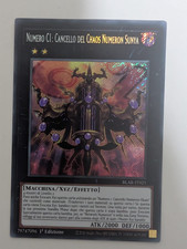 Yu-gi-oh! Numero C1 Cancello Del Chaos Numeron Sunya Rara Segreta - Italiano