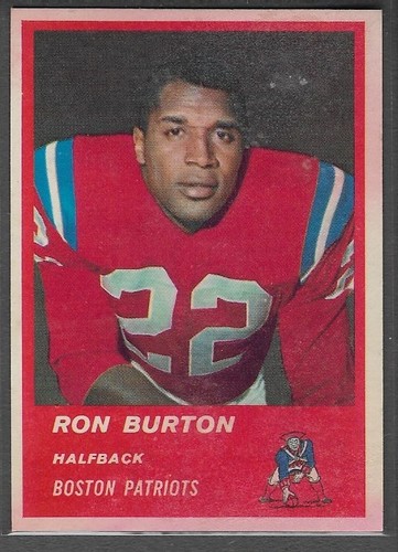 1963 fleer ron burton - fleer, #3