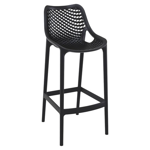 Sgabello air bar nero set - bar,