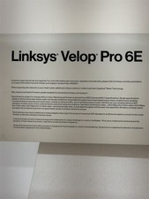 Linksys Velop Pro 6E WiFi Mesh