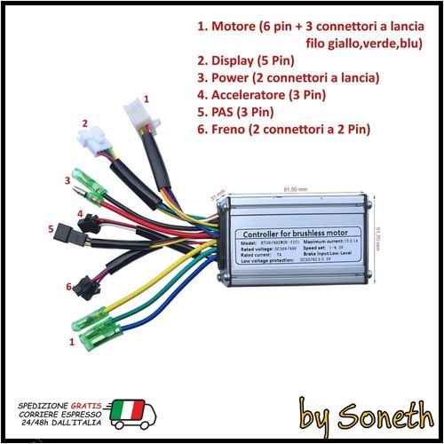 Centralina controller motore - centralina,