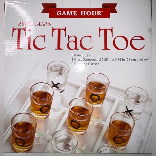 Game hour shot glass - shot, tic