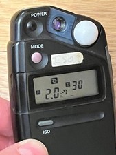 Sekonic L-308B Flash Mate misuratore di luce misuratore di luce L308B BUONE CONDIZIONI L308 B