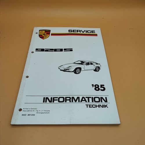 Porsche 928 servizio - 928, s