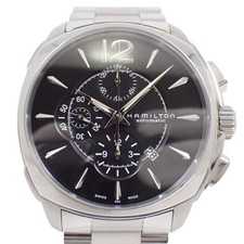 Orologio automatico da uomo Hamilton Jazzmaster Chronograph Valjoux 7750 nero