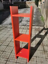 Libreria laminata rossa - Brand MATTE - Composizione di 2 pezzi