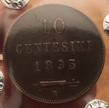 10 Centesimi 1893, San Marino