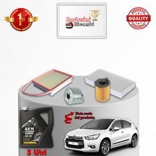 KIT TAGLIANDO FILTRI E OLIO CITROEN DS4 1.6 e-HDi 82KW 112CV 2012 ->