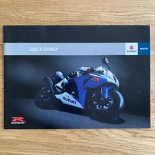Suzuki GSX-R Family Brochure Pubblicitaria Originale Gamma Moto Stradali 2009