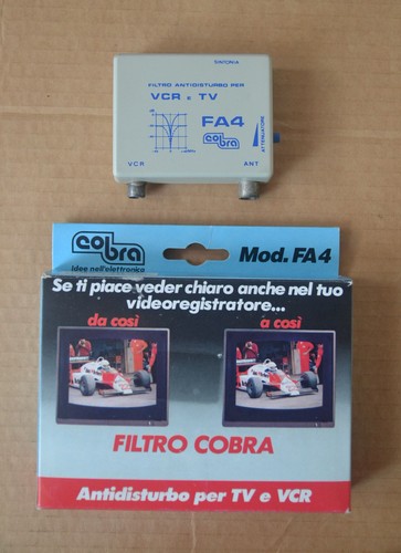 Filtro cobra antidisturbo - fa,
