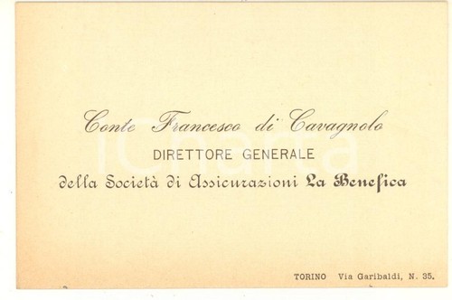 1900 torino biglietto - ca,
