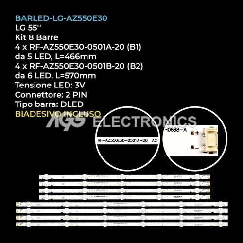 Kit barre strip led - kit,