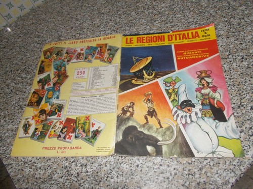 Album regioni italia - regioni, d'italia